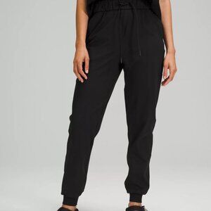 Lululemon Women's Black Stretch High-Rise Jogger Full Length Size 4